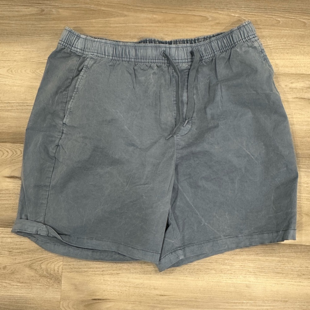 GAP Men's Blue Flat Front Shorts